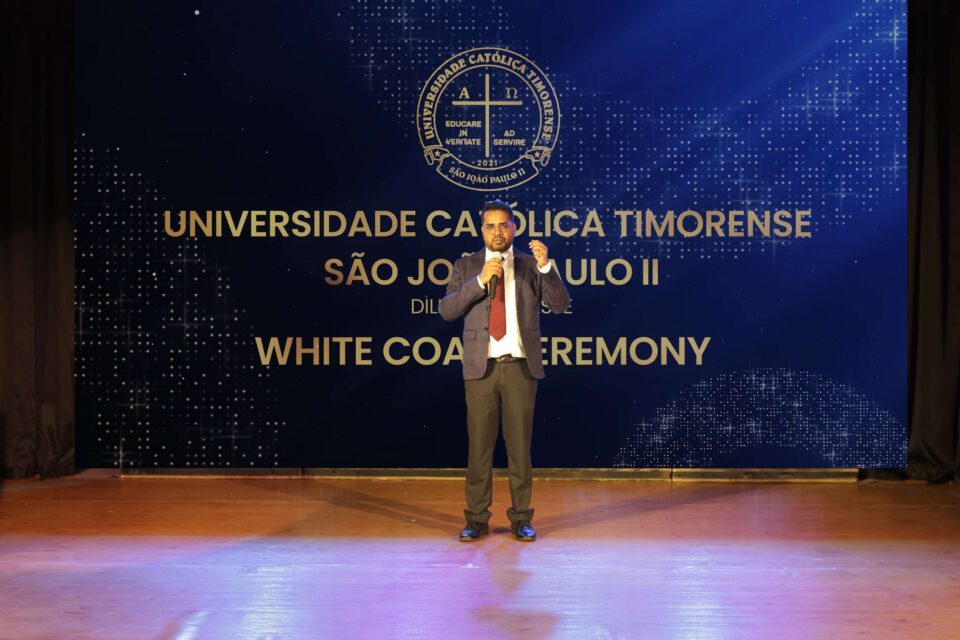 Historic White Coat Ceremony Marks the Beginning of MBBS Journey for International Students at Universidade Catolica Timorense, Timor – Leste.